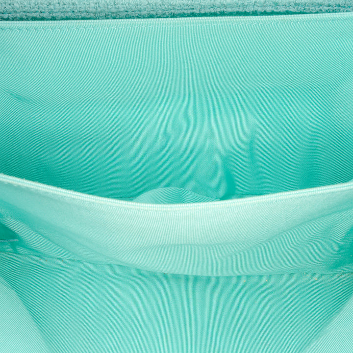 Chanel CC Matelassé Bicolor Tweed à rabat