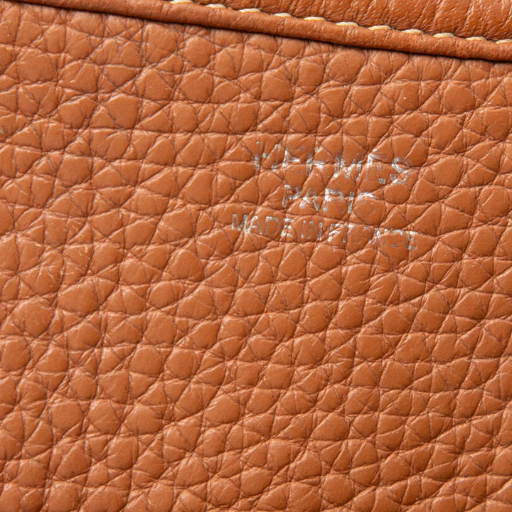 Hermès Sac bandoulière Evelyne III 33 Clémence Marron – vue 5 – GABY PARIS