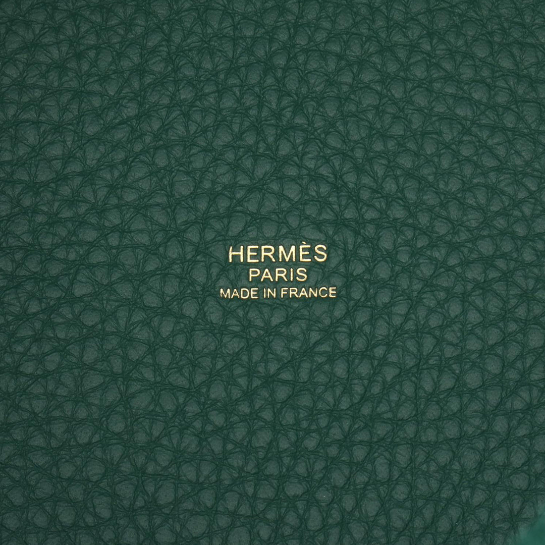HERMES Picotin Lock Sac Used Women PM taurillon Vert