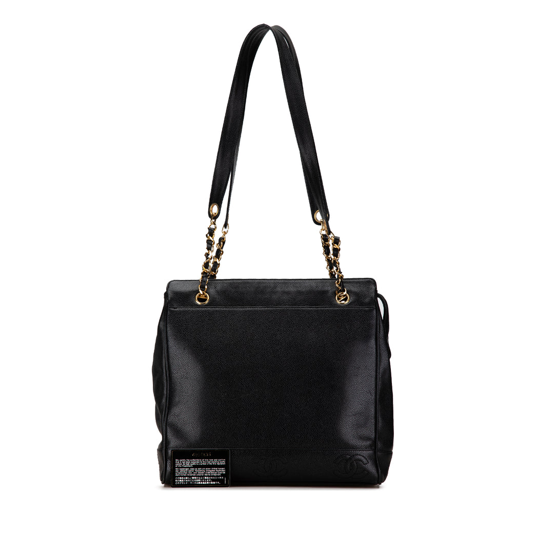Chanel Triple CC Sac Cuir caviar