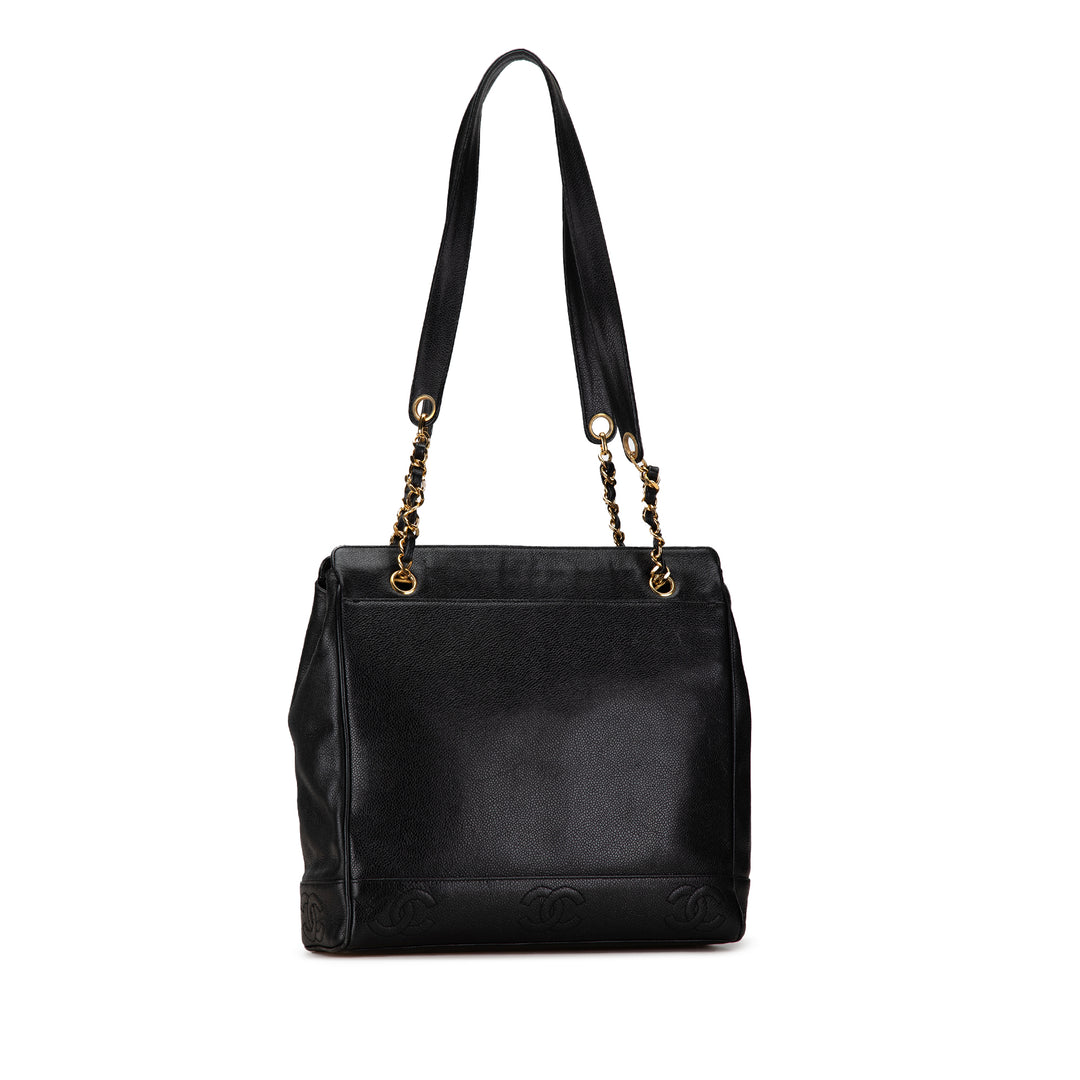 Chanel Triple CC Sac Cuir caviar