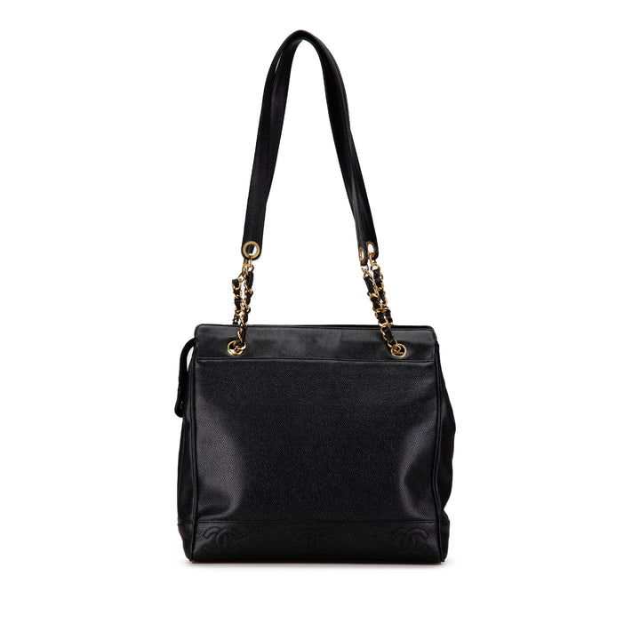 Chanel Triple CC Sac Cuir caviar