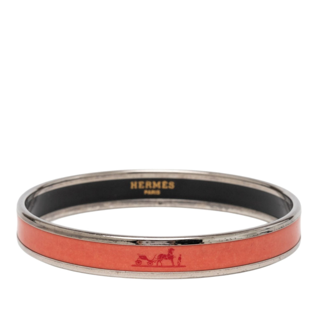 Hermès Narrow Caleche Émail Bracelet 65 Other