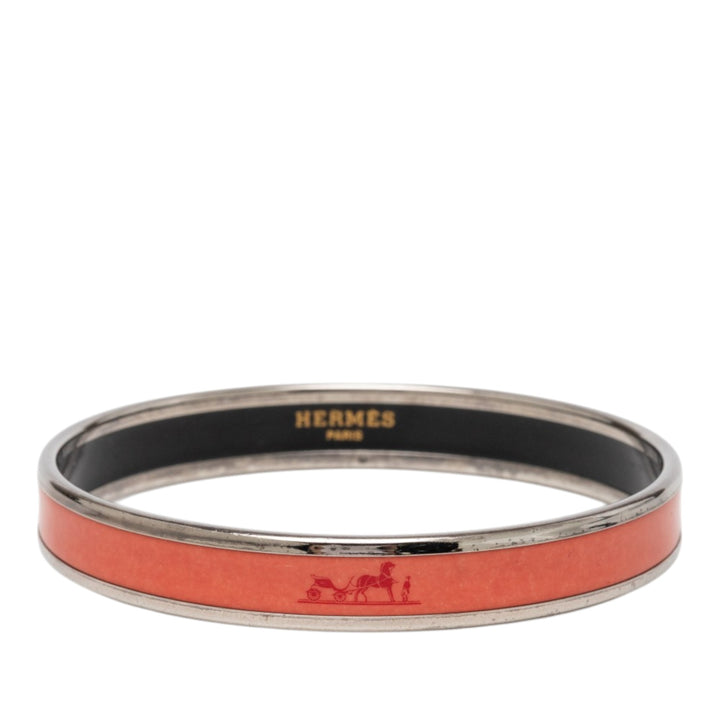 Hermès Narrow Caleche Émail Bracelet 65 Other
