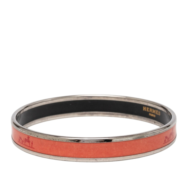 Hermès Narrow Caleche Émail Bracelet 65 Other