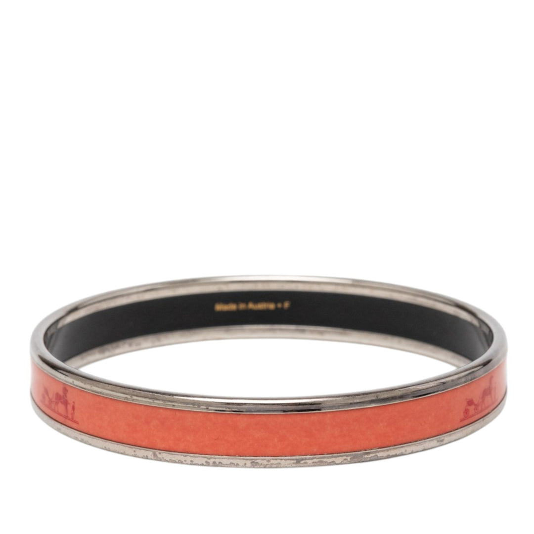 Hermès Narrow Caleche Émail Bracelet 65 Other
