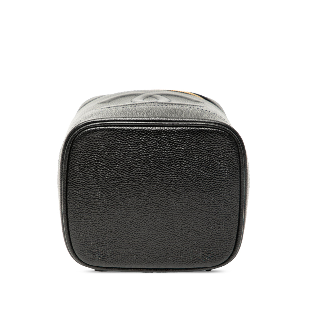 Chanel CC Caviar Vanity Bag Noir – GABY PARIS Authentique