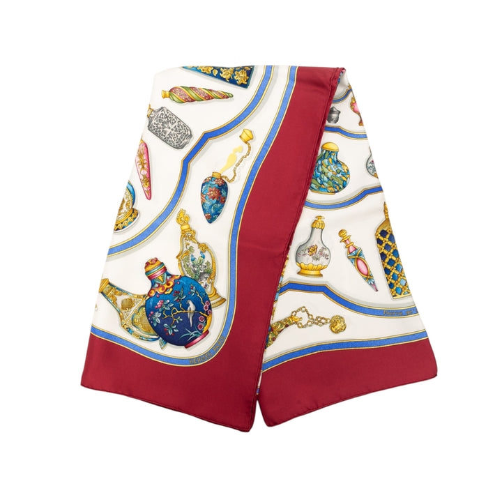 Hermès Qu Importe Le Flacon Soie Foulard 90