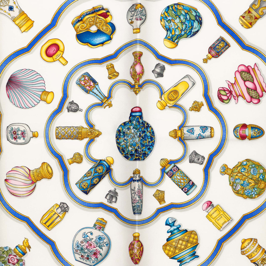 Hermès Qu Importe Le Flacon Soie Foulard 90