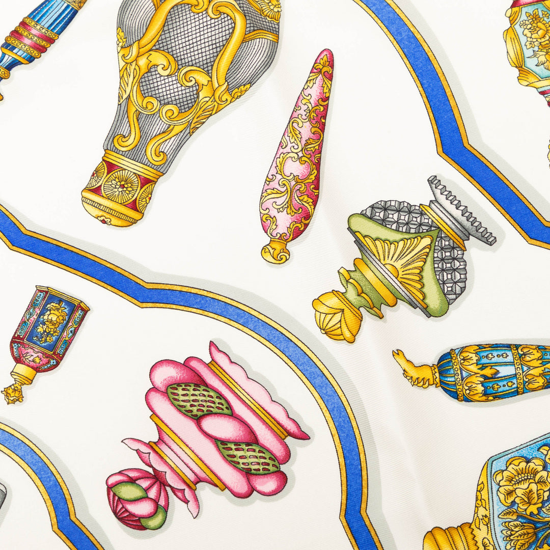 Hermès Qu Importe Le Flacon Soie Foulard 90