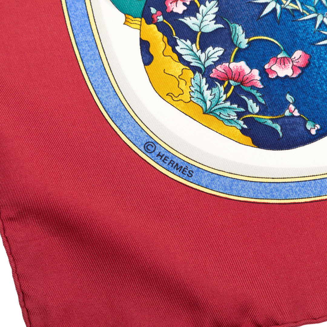 Hermès Qu Importe Le Flacon Soie Foulard 90