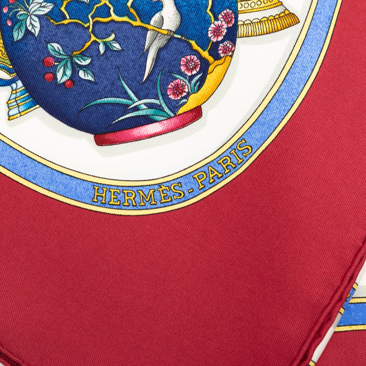 Hermès Qu Importe Le Flacon Soie Foulard 90