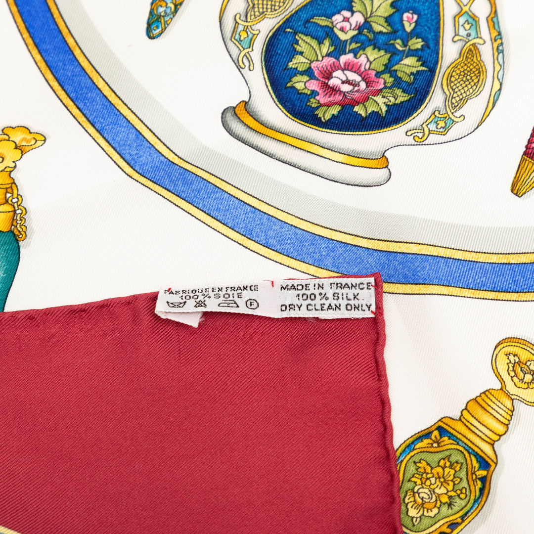 Hermès Qu Importe Le Flacon Soie Foulard 90