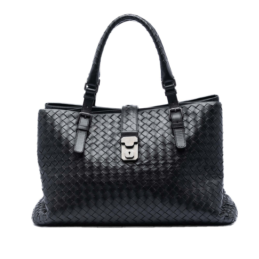 Bottega Veneta Medium Nappa Intrecciato Roma Cabas