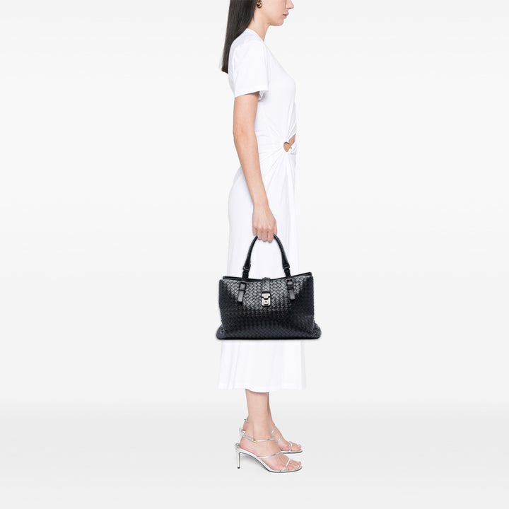 Bottega Veneta Medium Nappa Intrecciato Roma Cabas