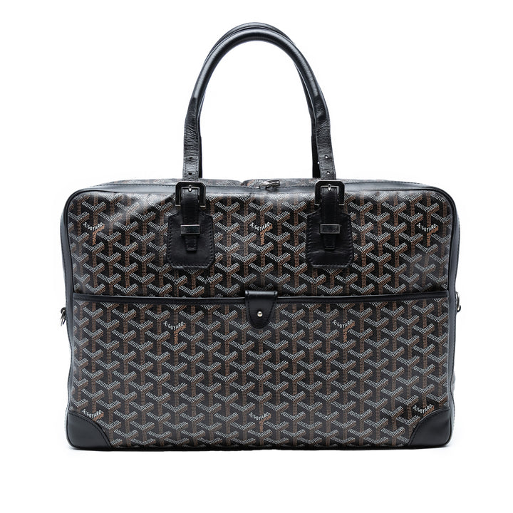 Goyard Goyardine Ambassade MM Noir