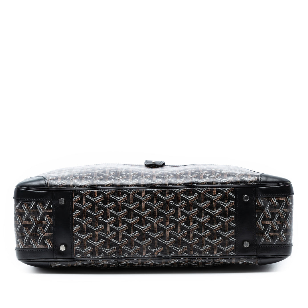Goyard Goyardine Ambassade MM Noir