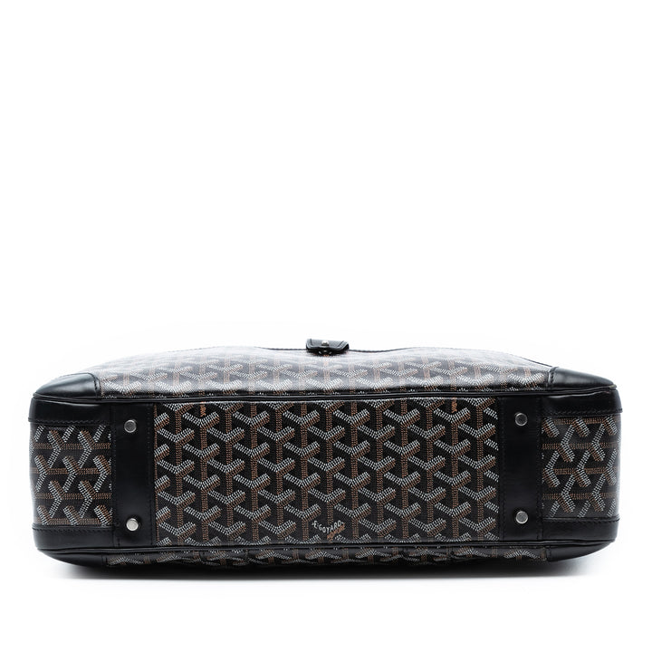 Goyard Goyardine Ambassade MM Noir