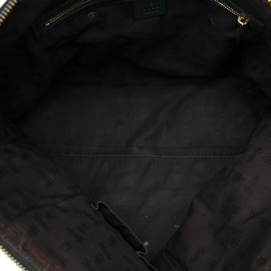 Gucci Sac à main Guccissima Charm Vert – vue 4 – GABY PARIS