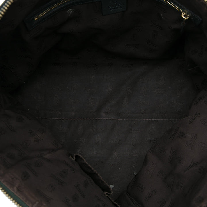 Gucci Sac à main Guccissima Charm Vert – vue 4 – GABY PARIS