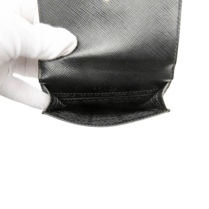 Smartphone Étui Saffiano Noir