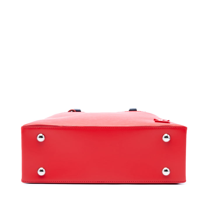 Louis Vuitton Kleber PM Épi Rouge – vue 3 – GABY PARIS