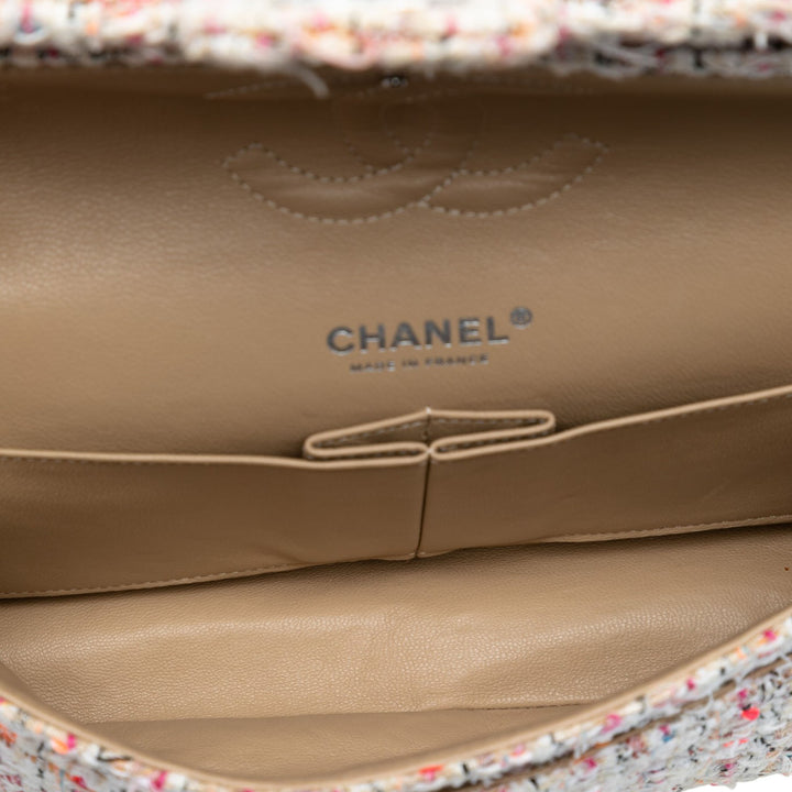 Chanel Medium Classic Tweed Double rabat