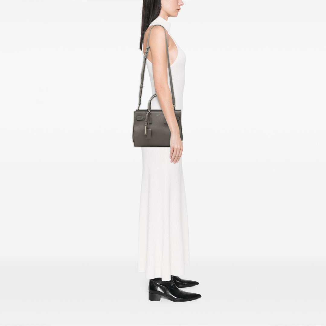 Saint Laurent Baby Cuir de veau grainé Sac de Jour Sac