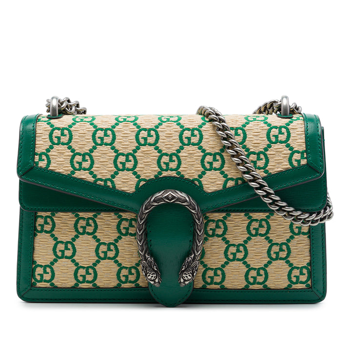 Gucci Sac porté épaule Effect Dionysus GG Supreme Moyen Beige – vue principale – GABY PARIS