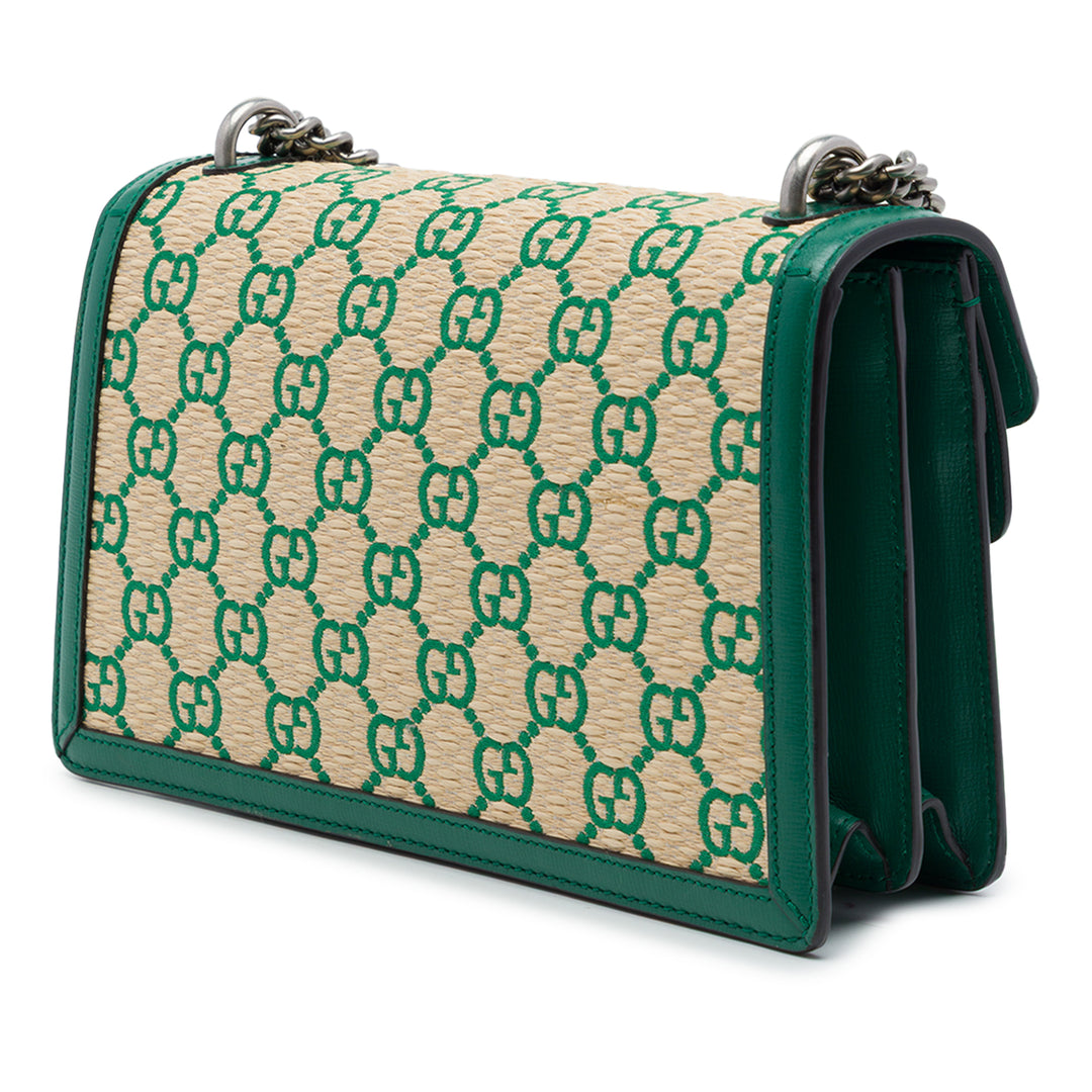 Gucci Sac porté épaule Effect Dionysus GG Supreme Moyen Beige – vue 2 – GABY PARIS