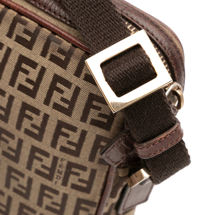 Zucchino Canvas Crossbody Brown - Gaby Paris