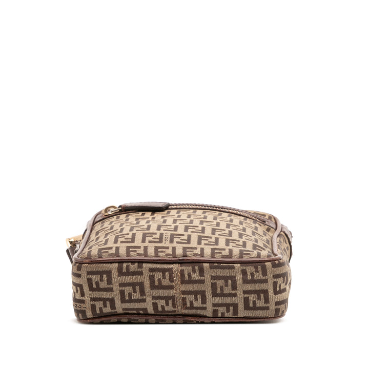Zucchino Canvas Crossbody Brown - Gaby Paris
