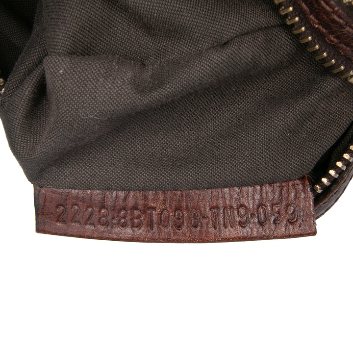 Zucchino Canvas Crossbody Brown - Gaby Paris