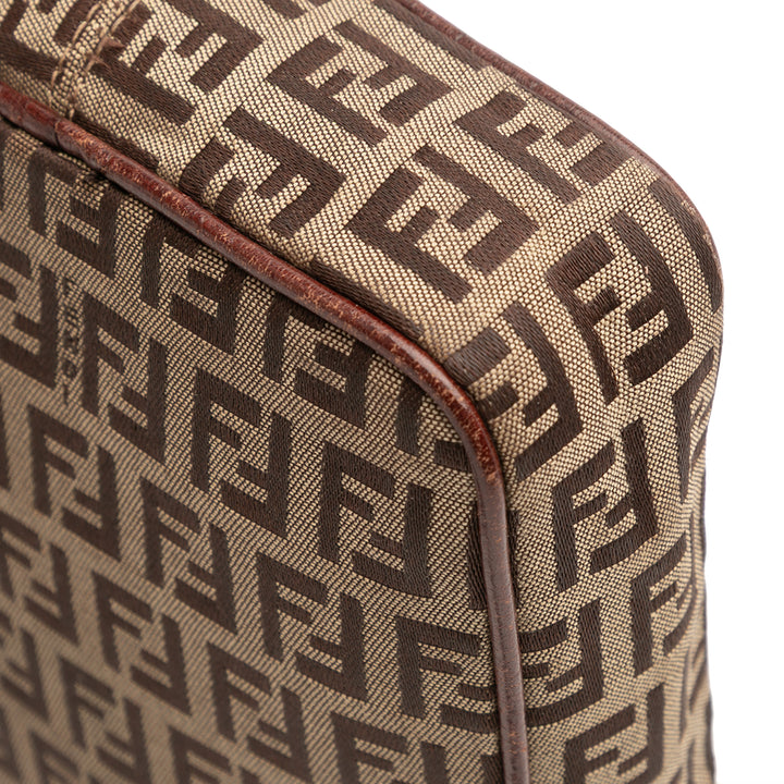 Zucchino Canvas Crossbody Brown - Gaby Paris