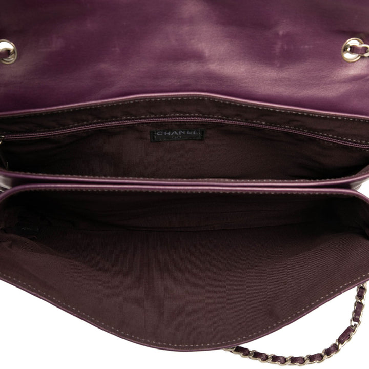 Chanel Reissue 2.55 Chocolate Bar Cuir d’agneau Accordion à rabat