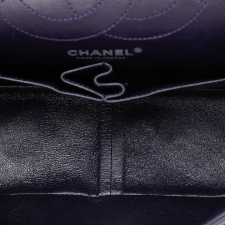 Chanel Matelassé vieilli Reissue 2.55 Double rabat 226 Cuir de veau Violet