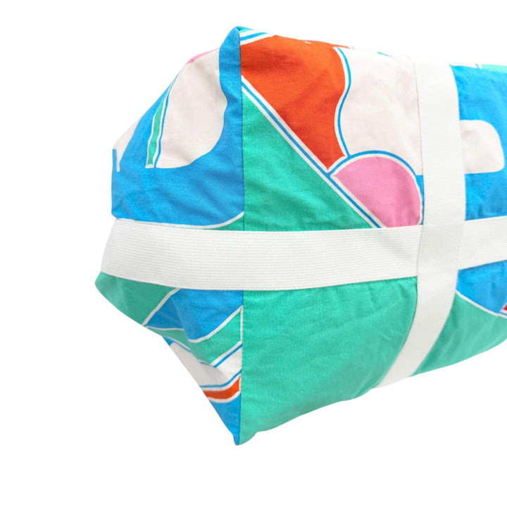 Imprimé Drapeaux Au Vent Bleu