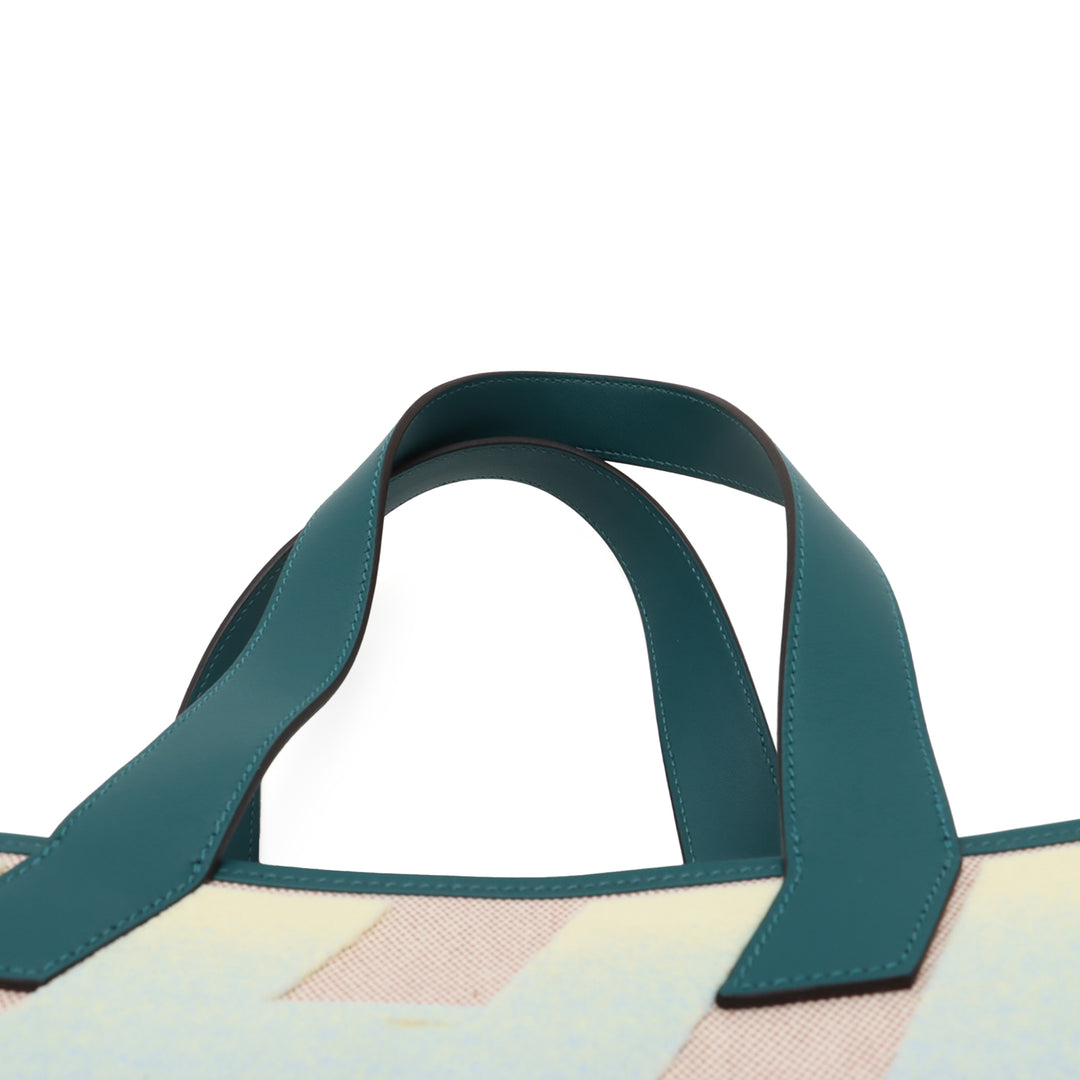 Hermès Toile H et Swift Cabas H en Biais 40