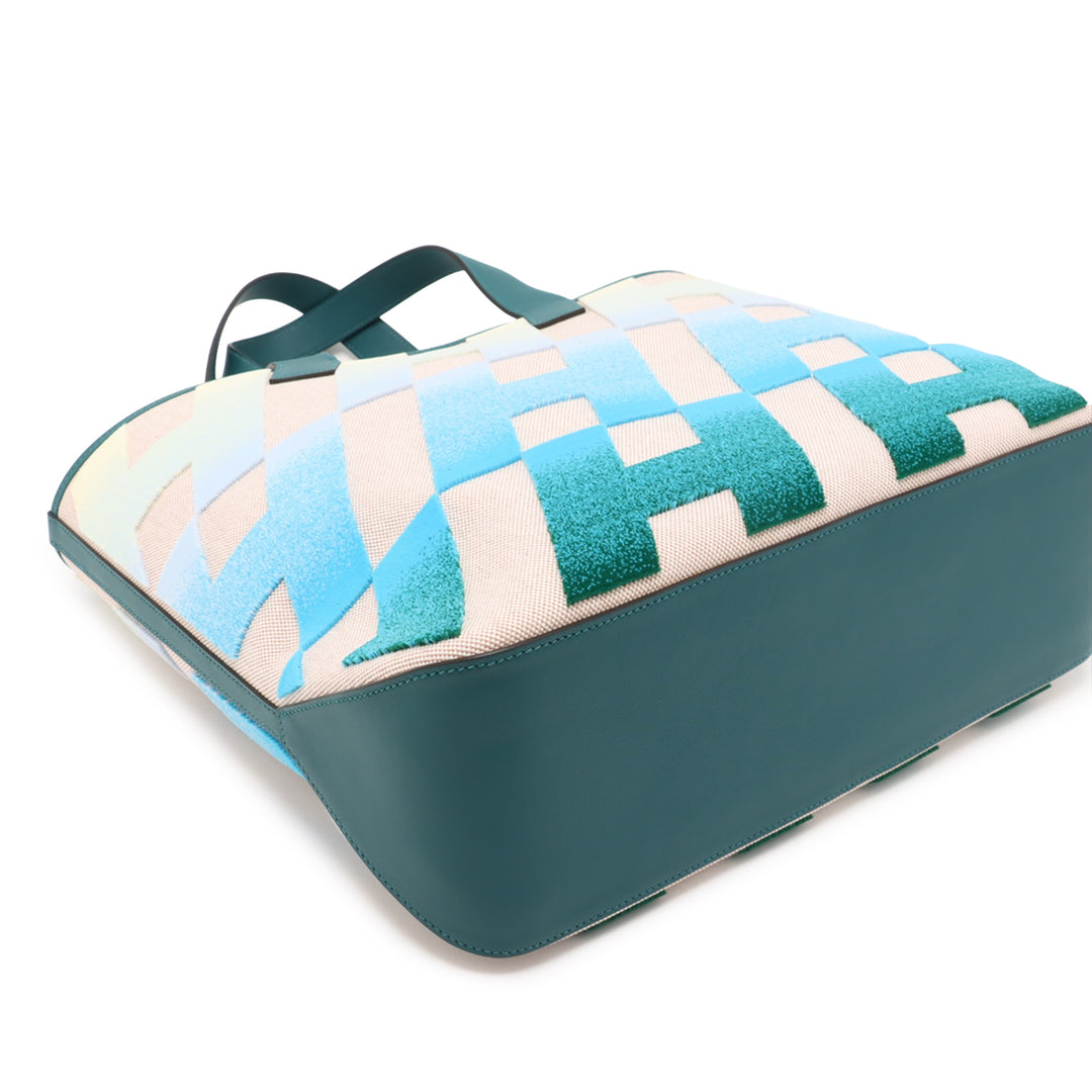 Hermès Toile H et Swift Cabas H en Biais 40