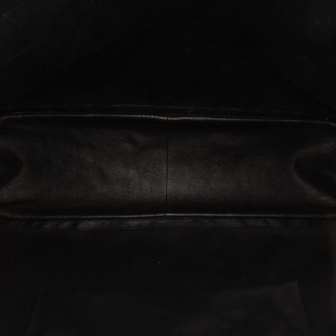 Saint Laurent Large Smooth Cuir de veau Rive Gauche Cabas