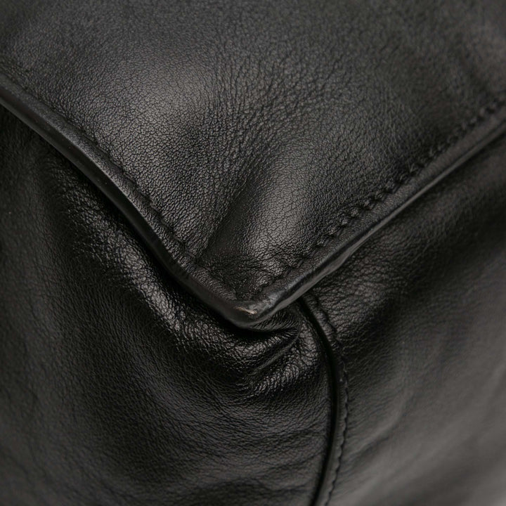 Saint Laurent Large Smooth Cuir de veau Rive Gauche Cabas