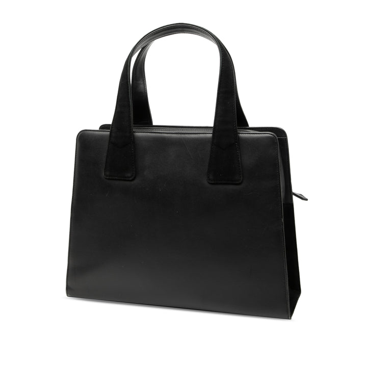 Saint Laurent Cuir et Tribute Daim sac à anse supérieure