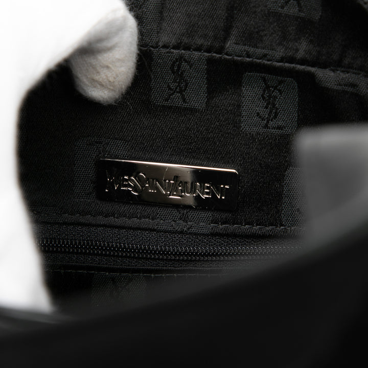 Saint Laurent Cuir et Tribute Daim sac à anse supérieure