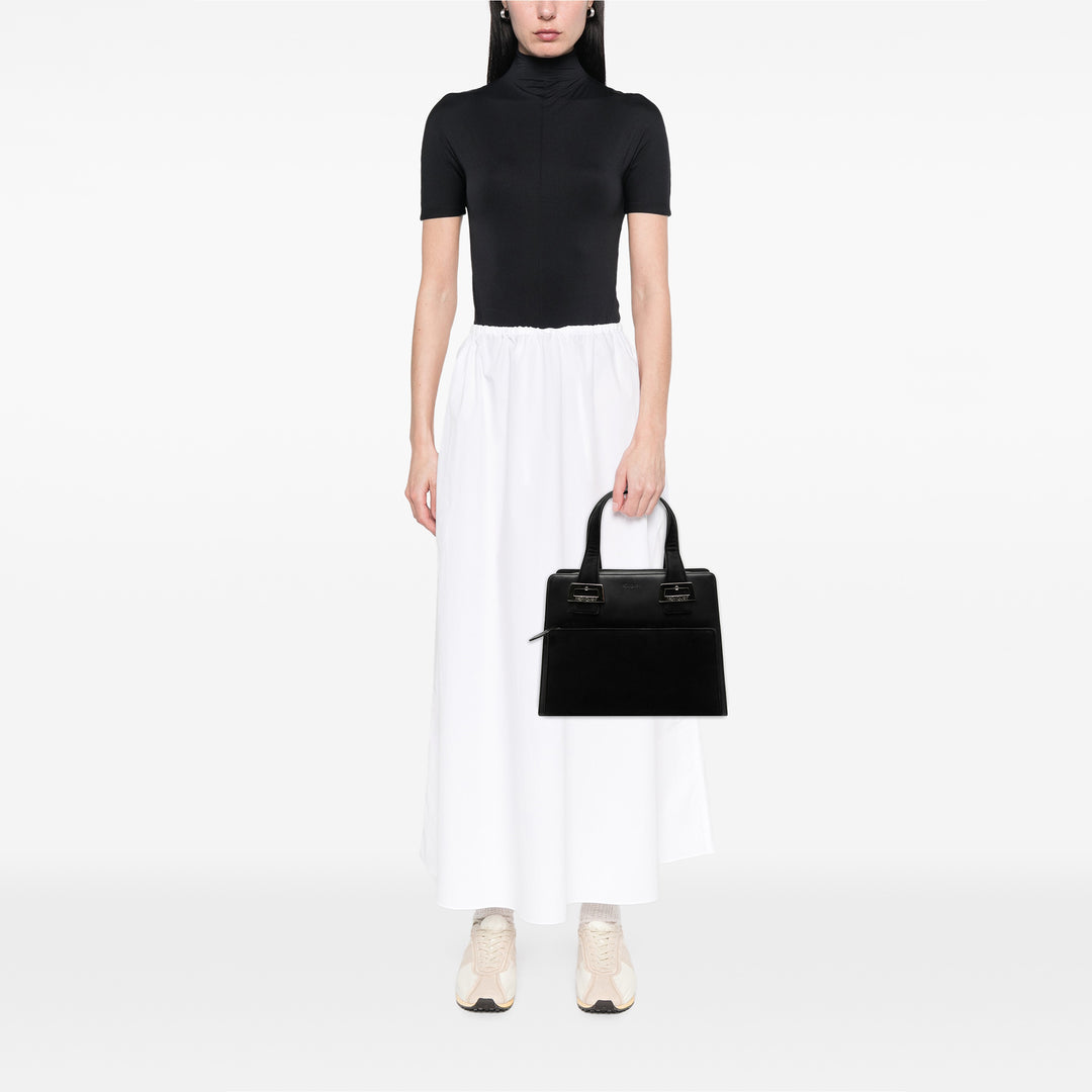 Saint Laurent Cuir et Tribute Daim sac à anse supérieure
