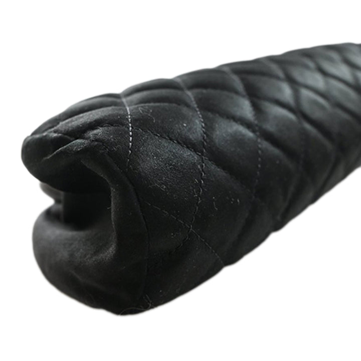 Chanel CC Matelassé Satin Pochette