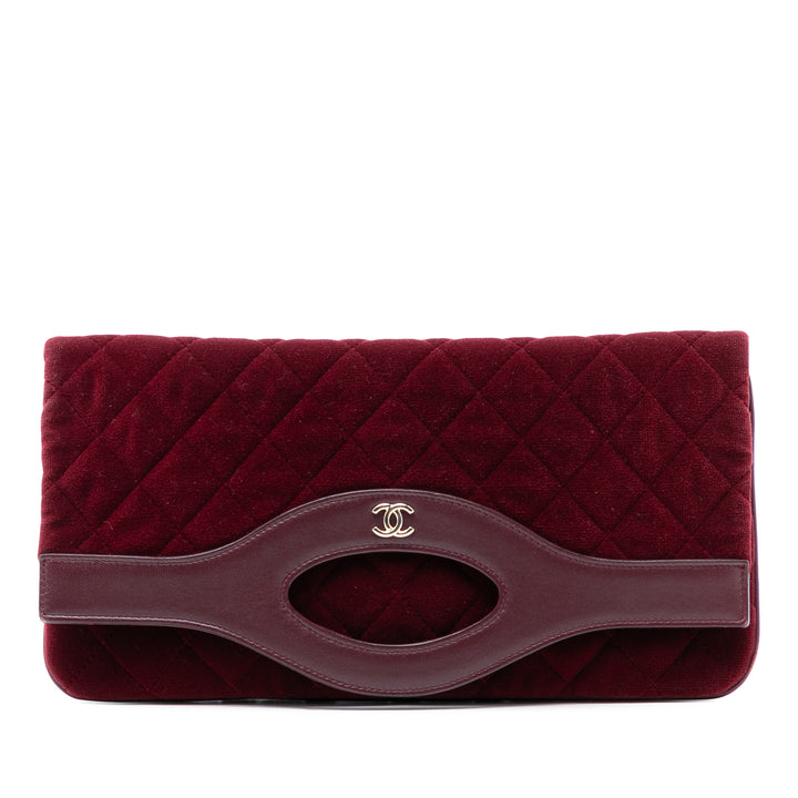 Chanel Matelassé Velours 31 Pochette