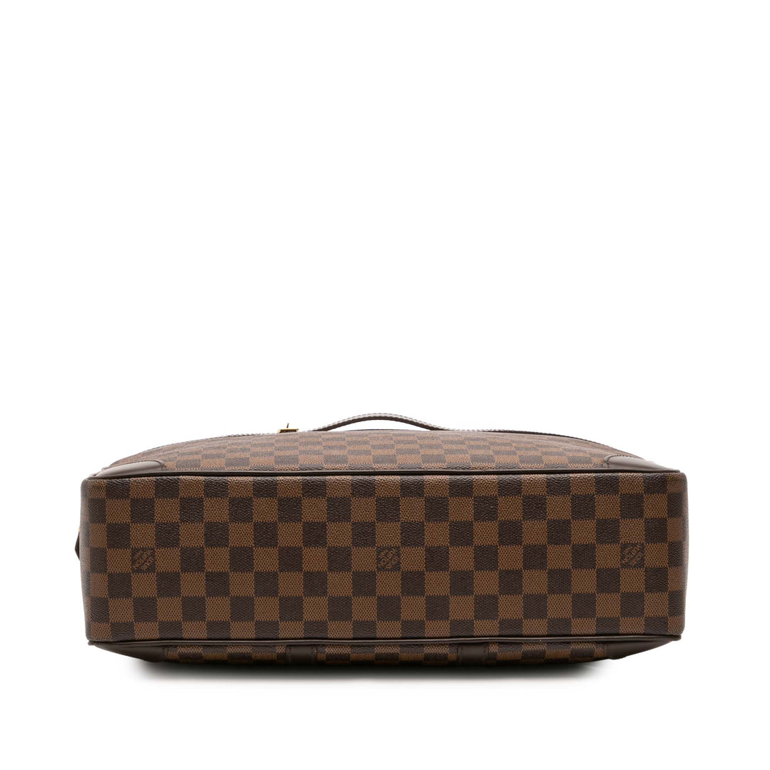 Louis Vuitton Damier Ebene Porte Documents Voyage GM Marron