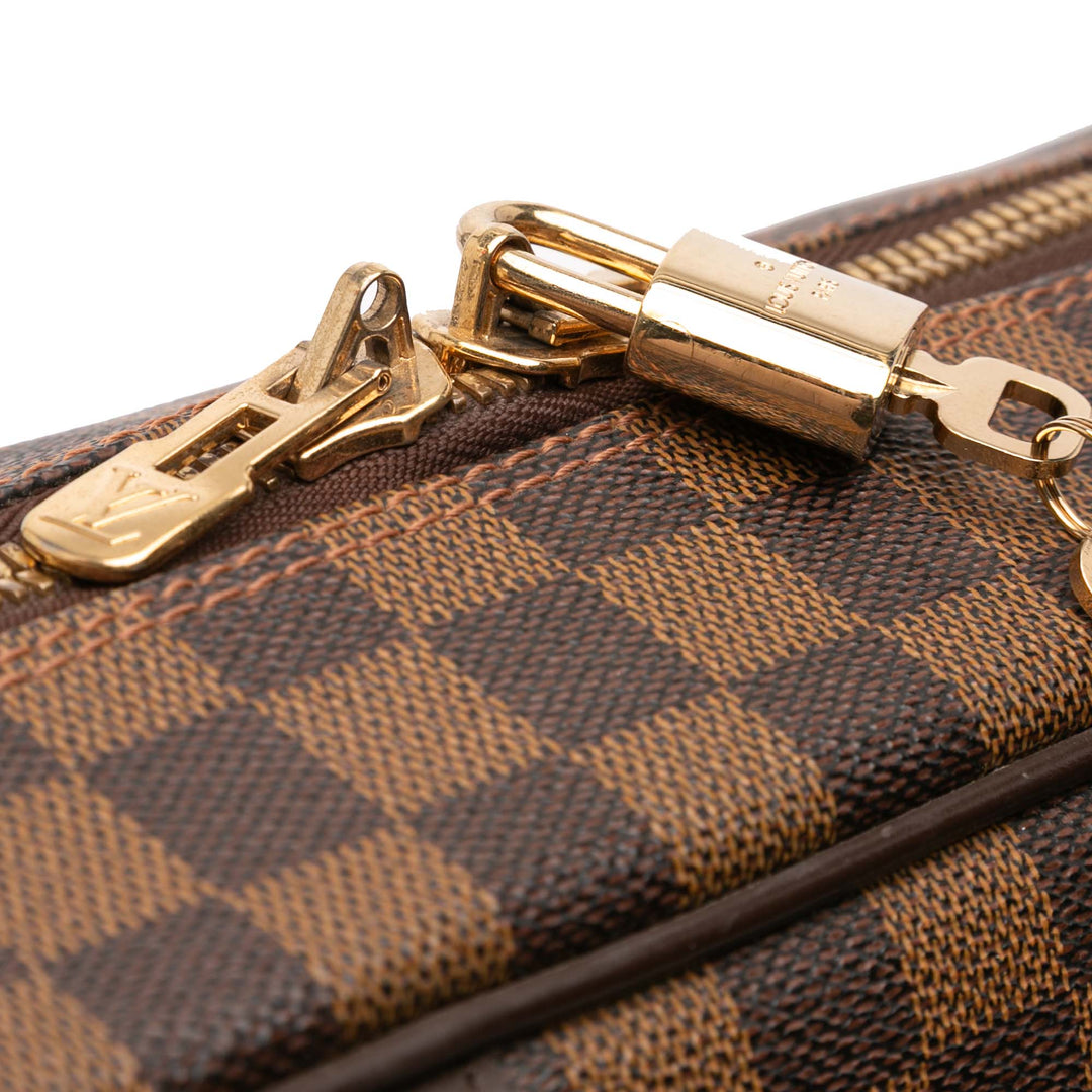 Louis Vuitton Damier Ebene Porte Documents Voyage GM Marron