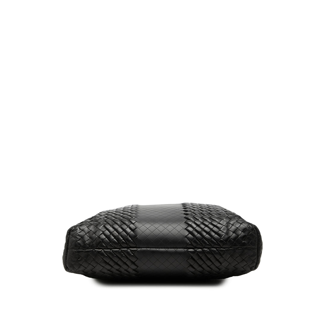 Bottega Veneta Cabas Intreccio Imperatore nappa Noir – vue 3 – GABY PARIS