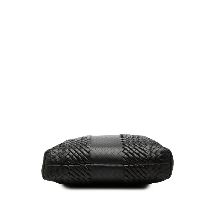 Bottega Veneta Cabas Intreccio Imperatore nappa Noir – vue 3 – GABY PARIS